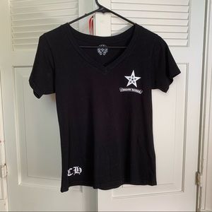 Chrome Hearts V-Neck T-Shirt